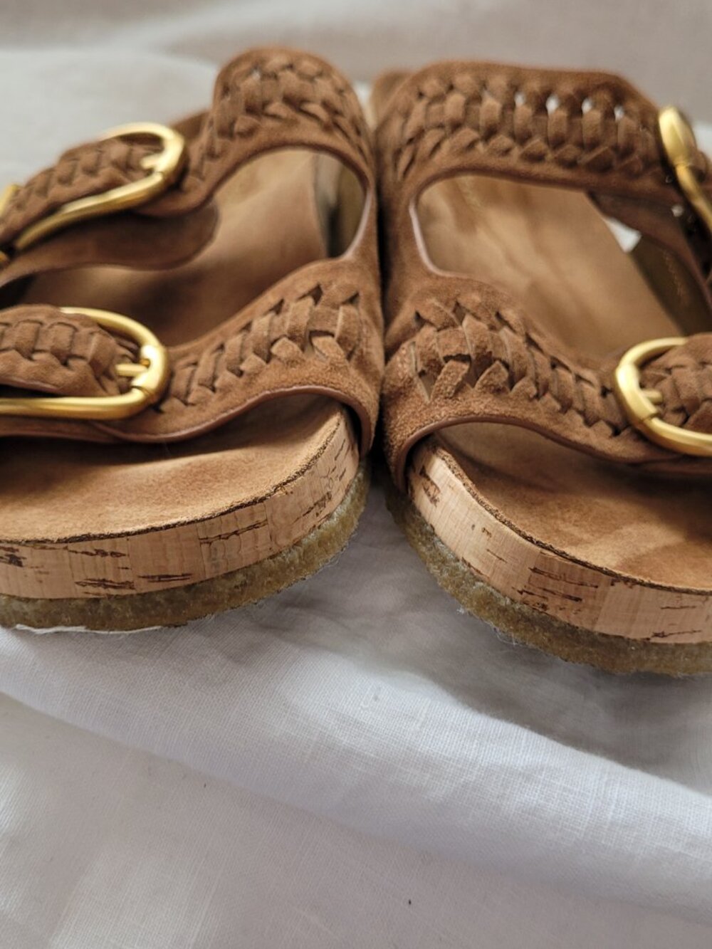 Veronica Beard Paige Sandal In Hazelwood - Picture 14 of 15
